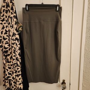 Nulu High Rise Slim Fit Skirt